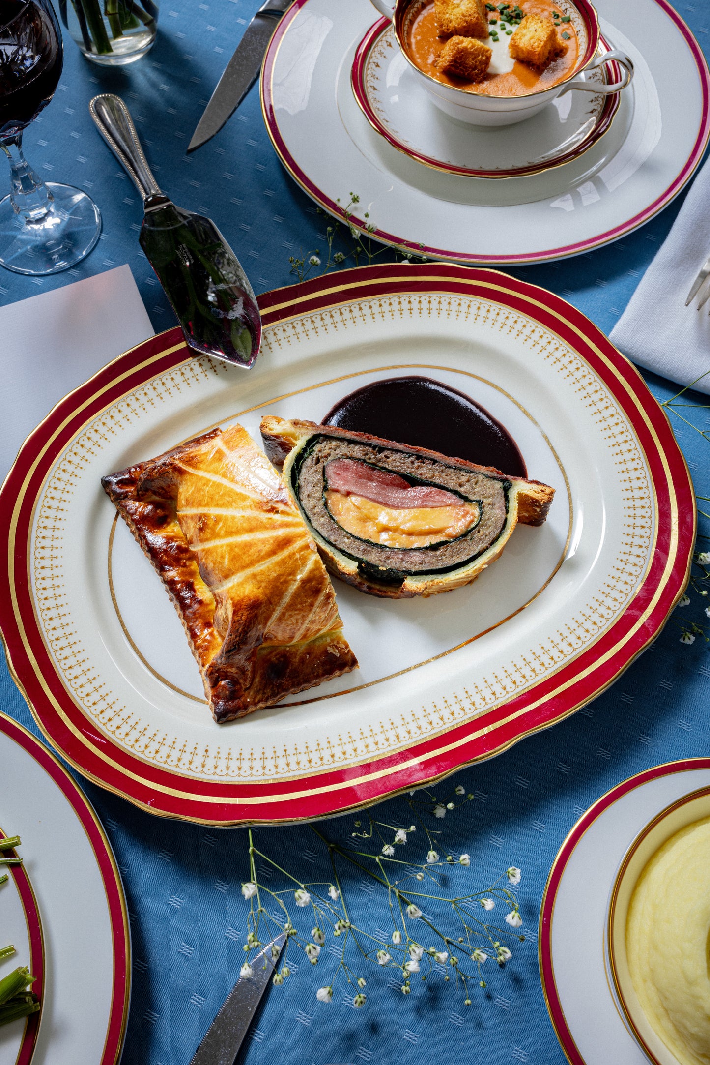 Le Pithiviers de canard et foie gras