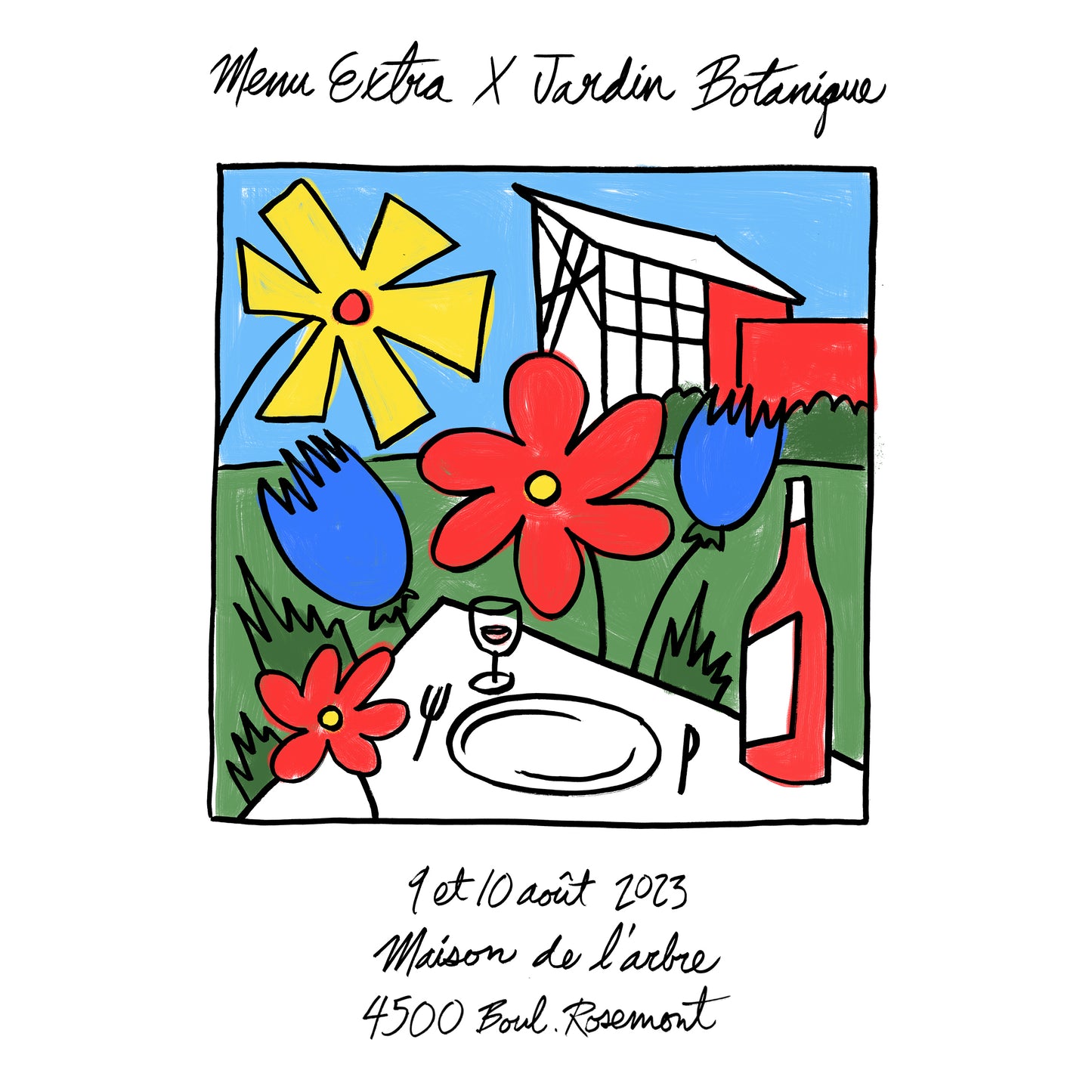 August 2023 - Extra Menu X Botanical Garden