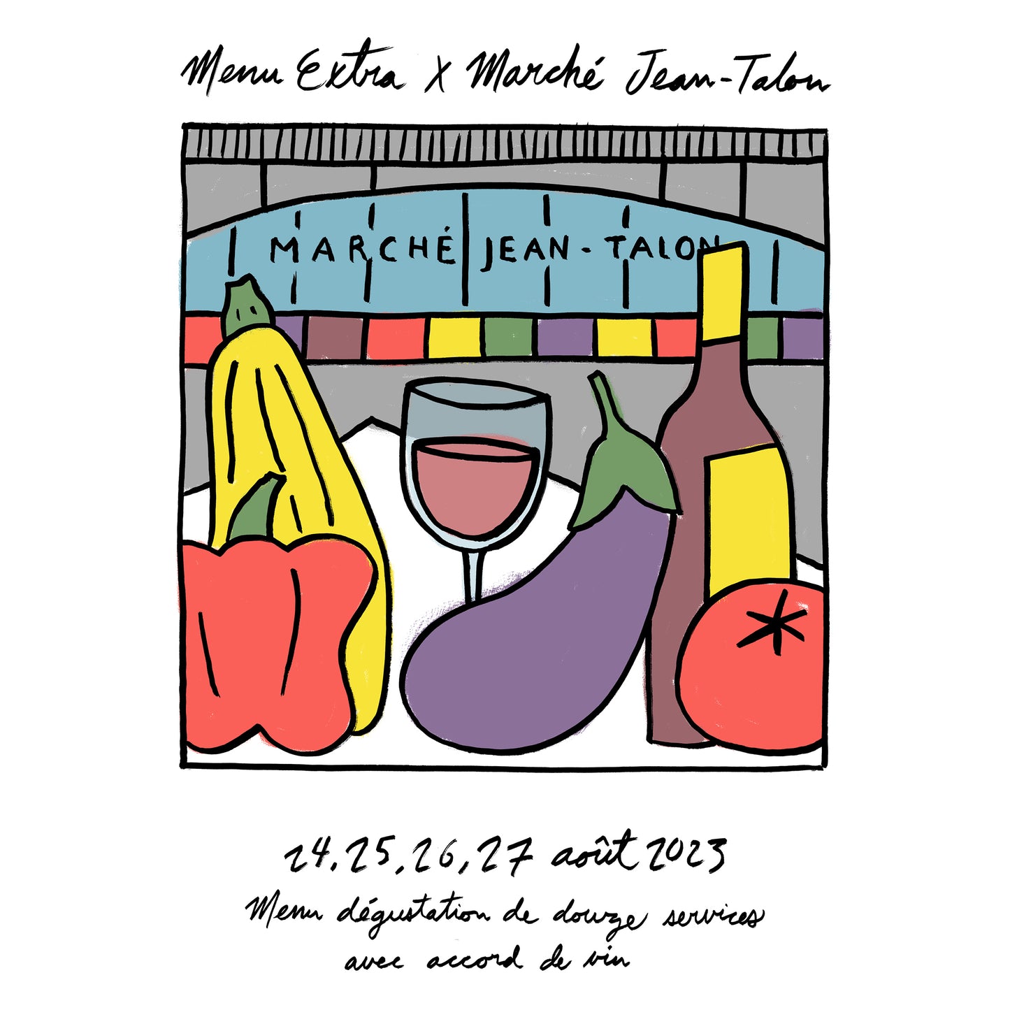 August 2023 - Extra Menu x Jean-Talon Market