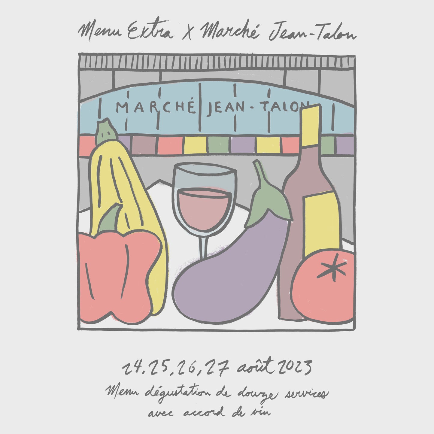 August 2023 - Extra Menu x Jean-Talon Market