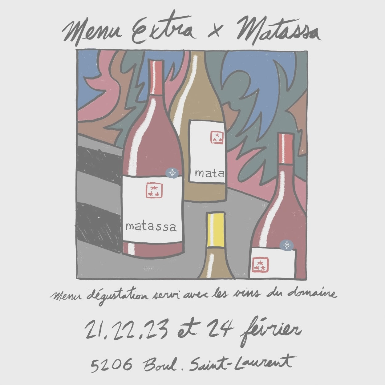 February 2024 - Extra Menu x Matassa