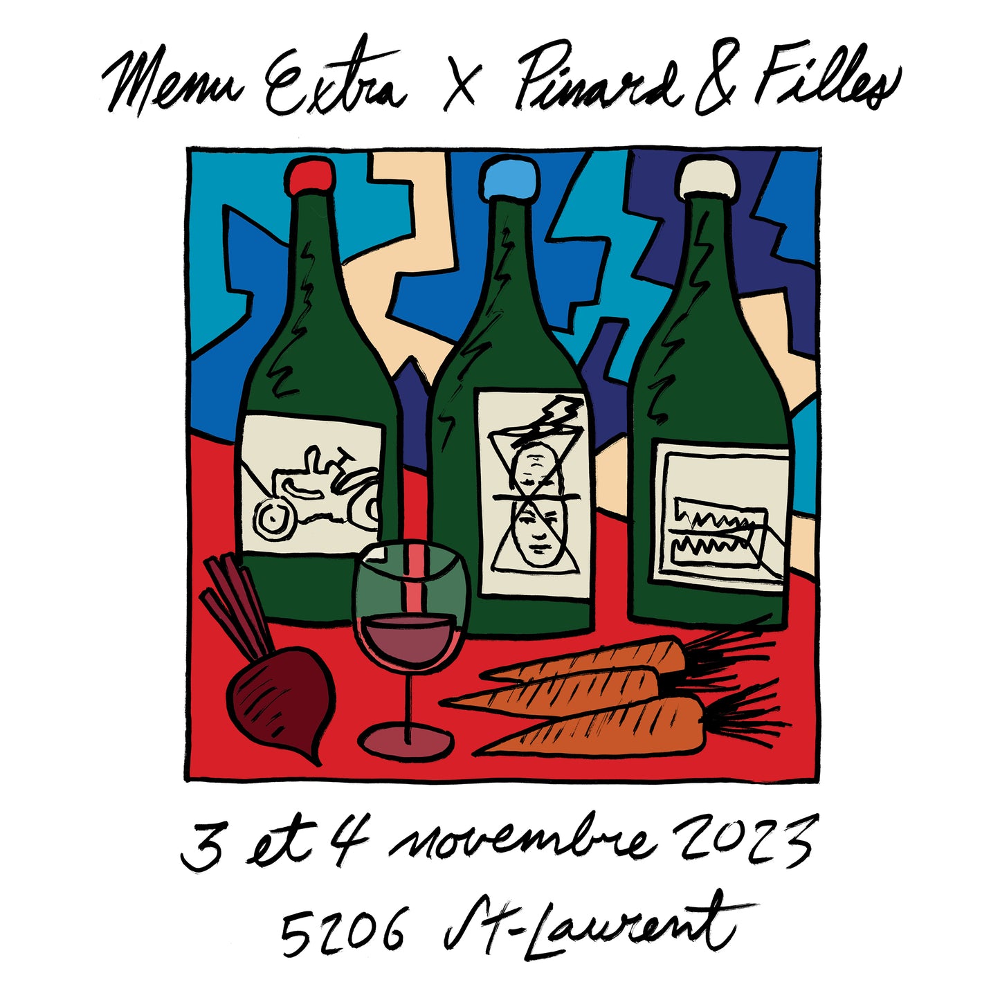 November 2023 - Extra Menu x Pinard & Filles