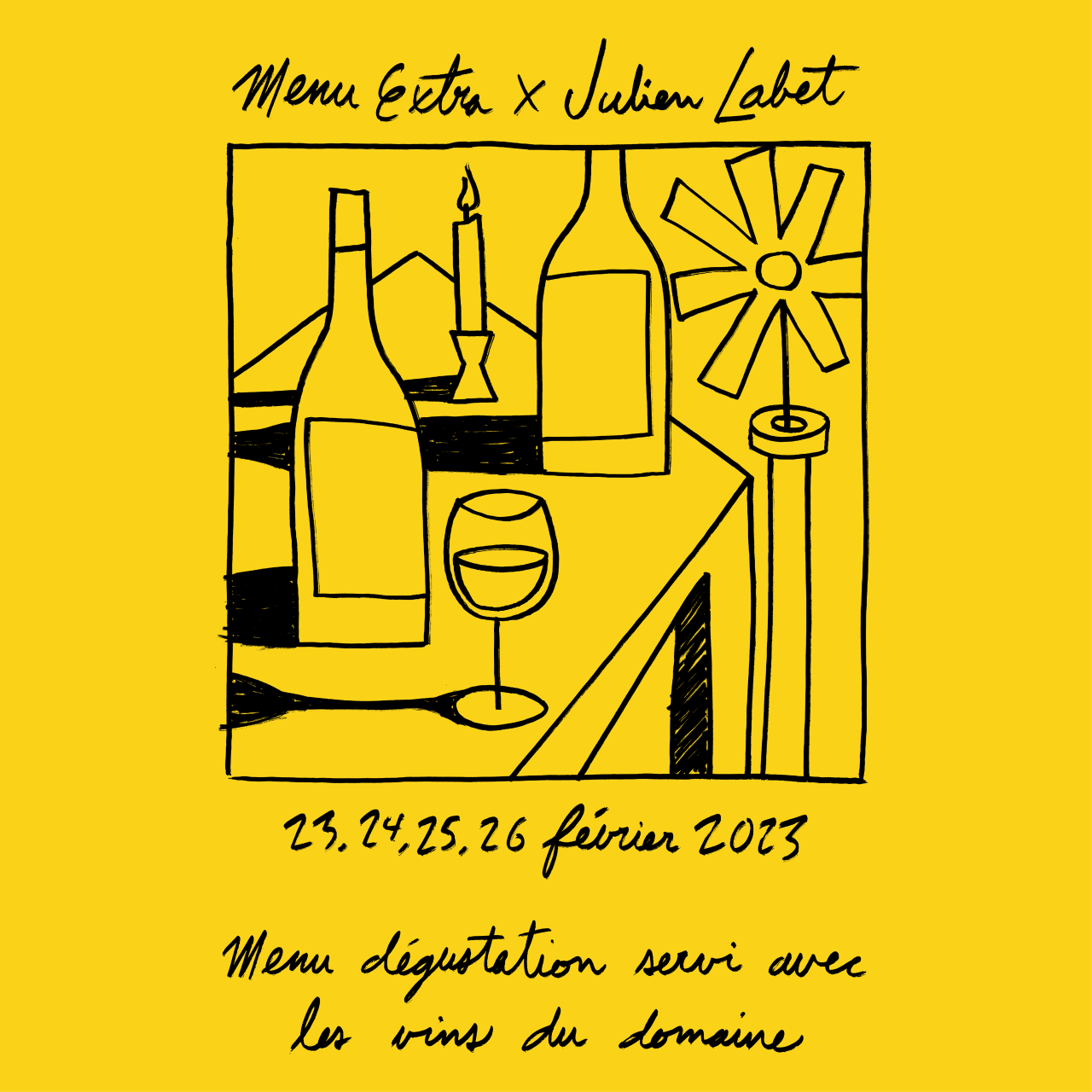 February 2023 - Extra Menu x Julien Labet
