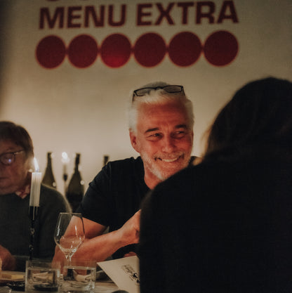 Extra Menu and Dame-Jeanne x Cornelissen + Robinot Wines
